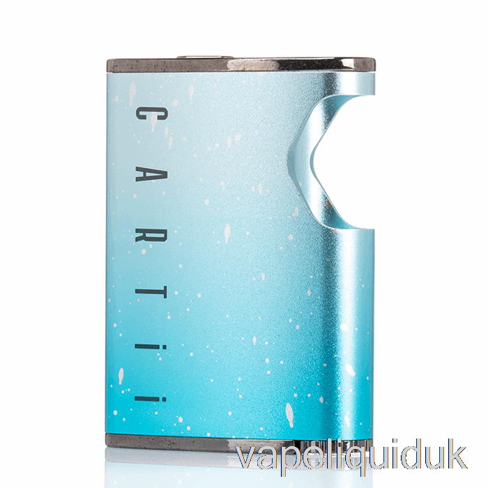 DAZZLEAF Cartii 2 in 1 Twist 510 Thread Battery Sky Blue Splatter Vape Juice